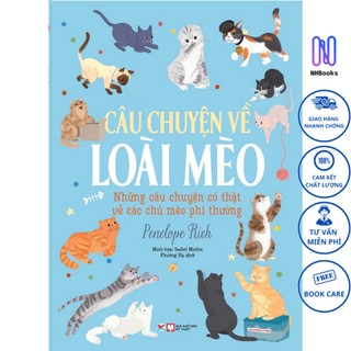 Sách - câu chuyện về loài mèo - nhbook - tân việt