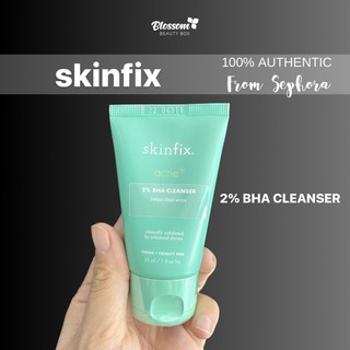 Sữa rửa mặt skinfix 2% bha cho da dầu mụn 30ml