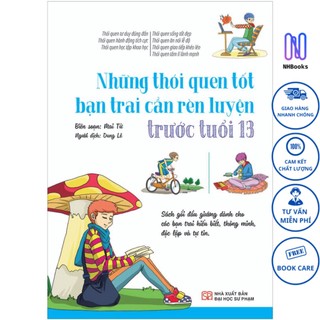 Sách - những thói quen tốt bạn trai cần rèn luyện trước tuổi 13 - nhbook - tân việt