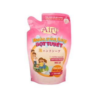 Nước rửa tay Airy hương Sakura túi 300ml