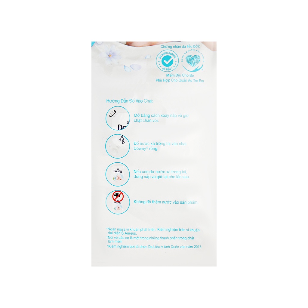 Nước xả cho bé Downy kháng khuẩn dịu nhẹ túi 1.45 lít