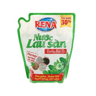 Nước lau sàn Rena hương bạc hà túi 2.6 lít