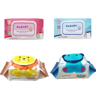 Khăn ướt em bé Bababy hương thơm/không mùi gói 80/150 miếng