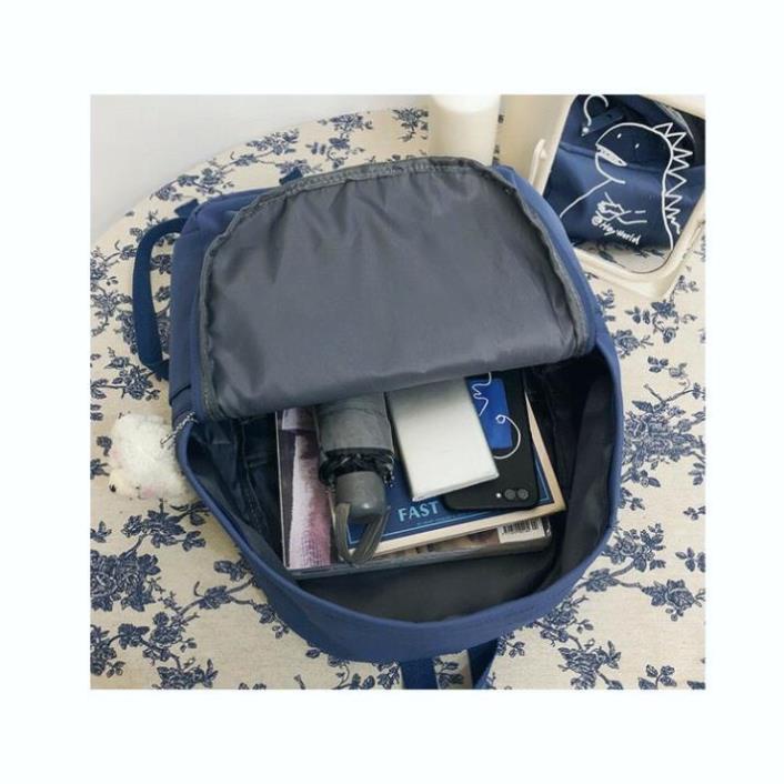 Balo nữ balo nam giá rẻ thời trang đi học đựng laptop phong cách basic ulzzang BL3
