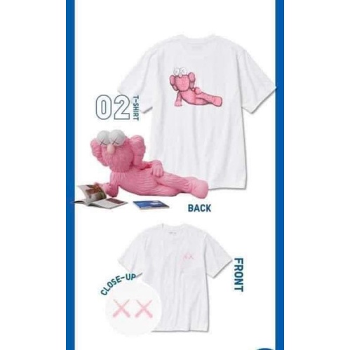 Áo thun họa tiết KAWS UT UNI.QLO