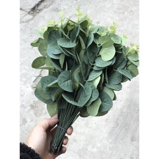 Cành lá táo rời,cành lá táo 1 nhánh trang trí, cành điểm bó hoa sáp,hoa lụa,điểm hoa handmade