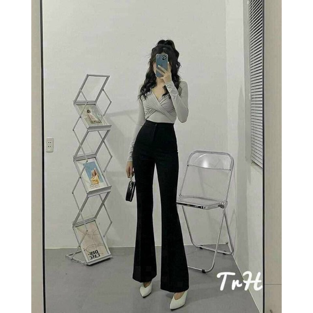 [ KN. BIGSIZE 60-110kg ] quần loe  🍒 Ảnh Thật 100%