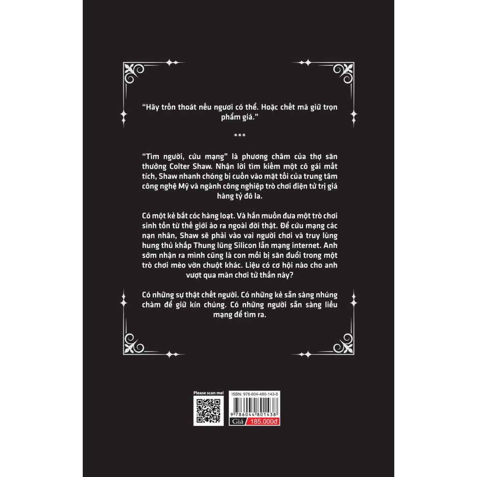 Sách - Màn Chơi Tử Thần  - Bách Việt