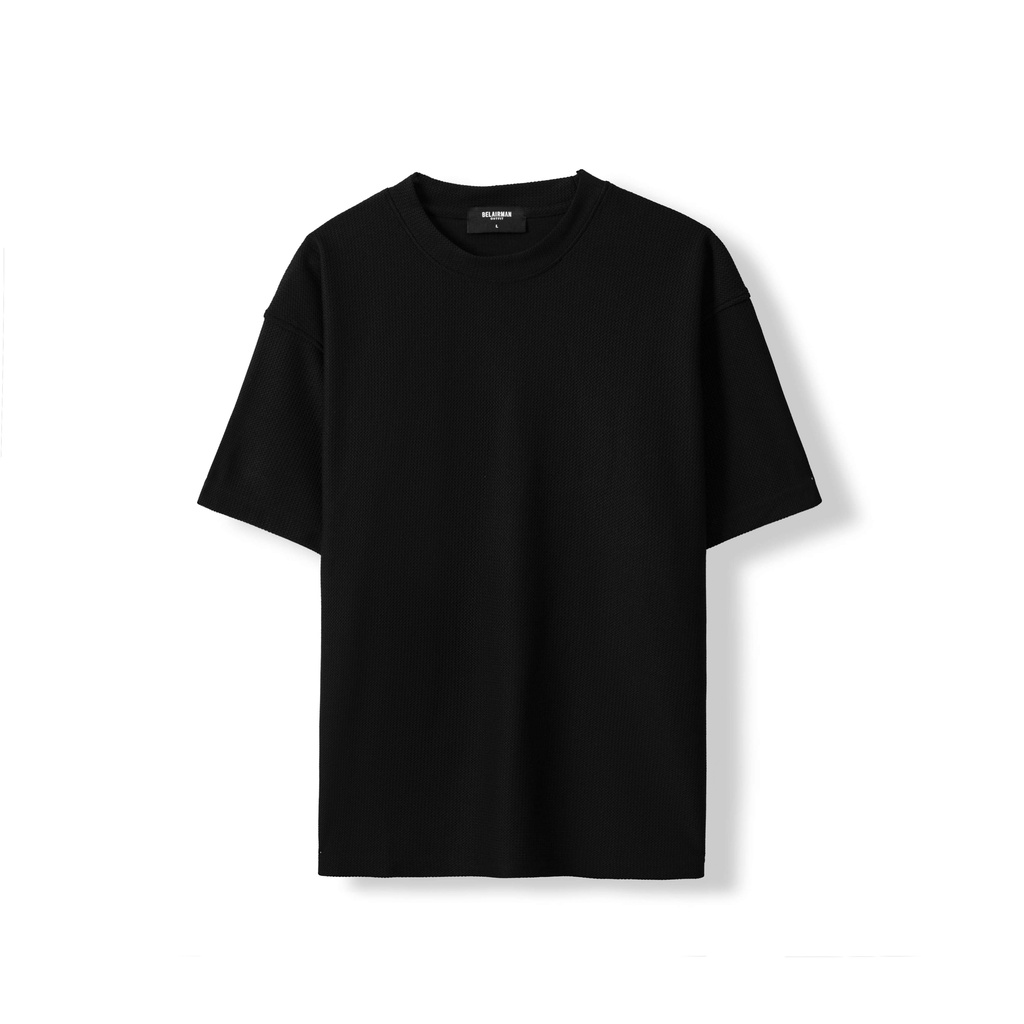 Áo thun nam nữ cổ tròn COVAN BELAIRMAN vải Cotton co giãn, thấm hút mồ hôi, chuẩn form - BELAIRMAN
