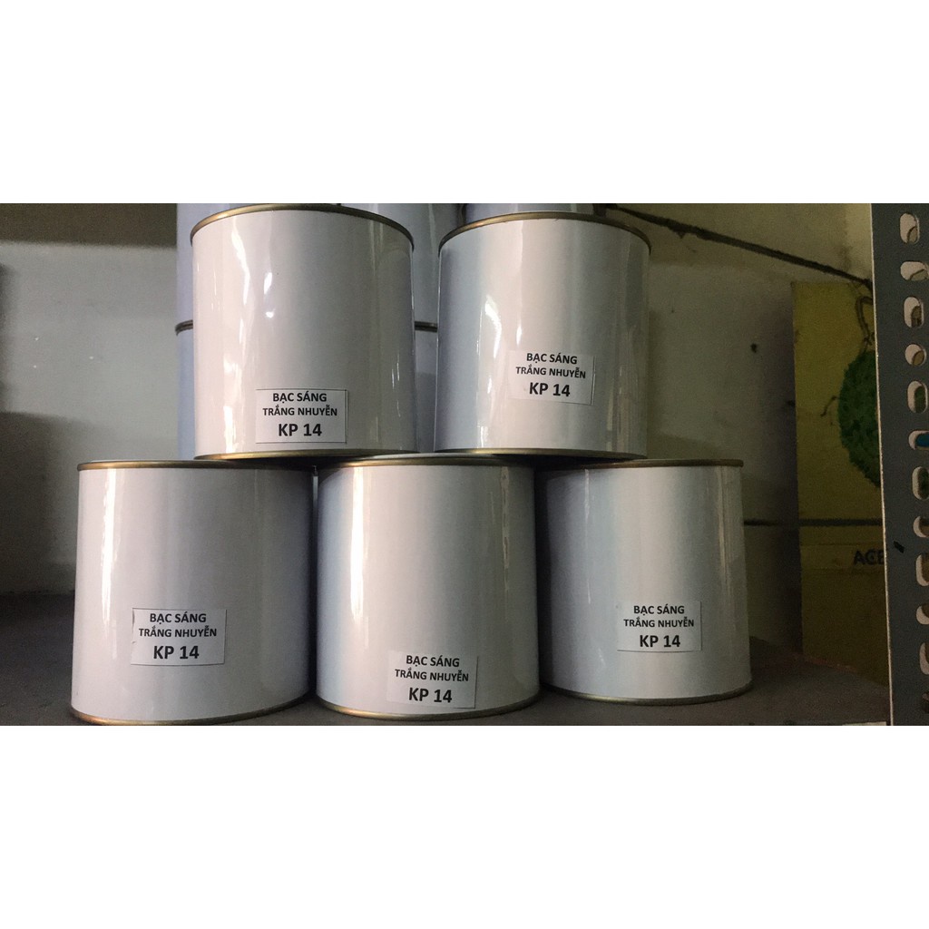 Sơn Bạc 14 1K  Đóng Lon 1Kg