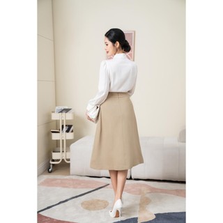 Chân váy dáng a, bấu mí gân mmoutfit ju0523220