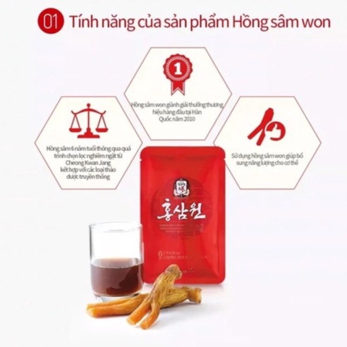 Nước Hồng Sâm Won KGC Cheong Kwan Jang