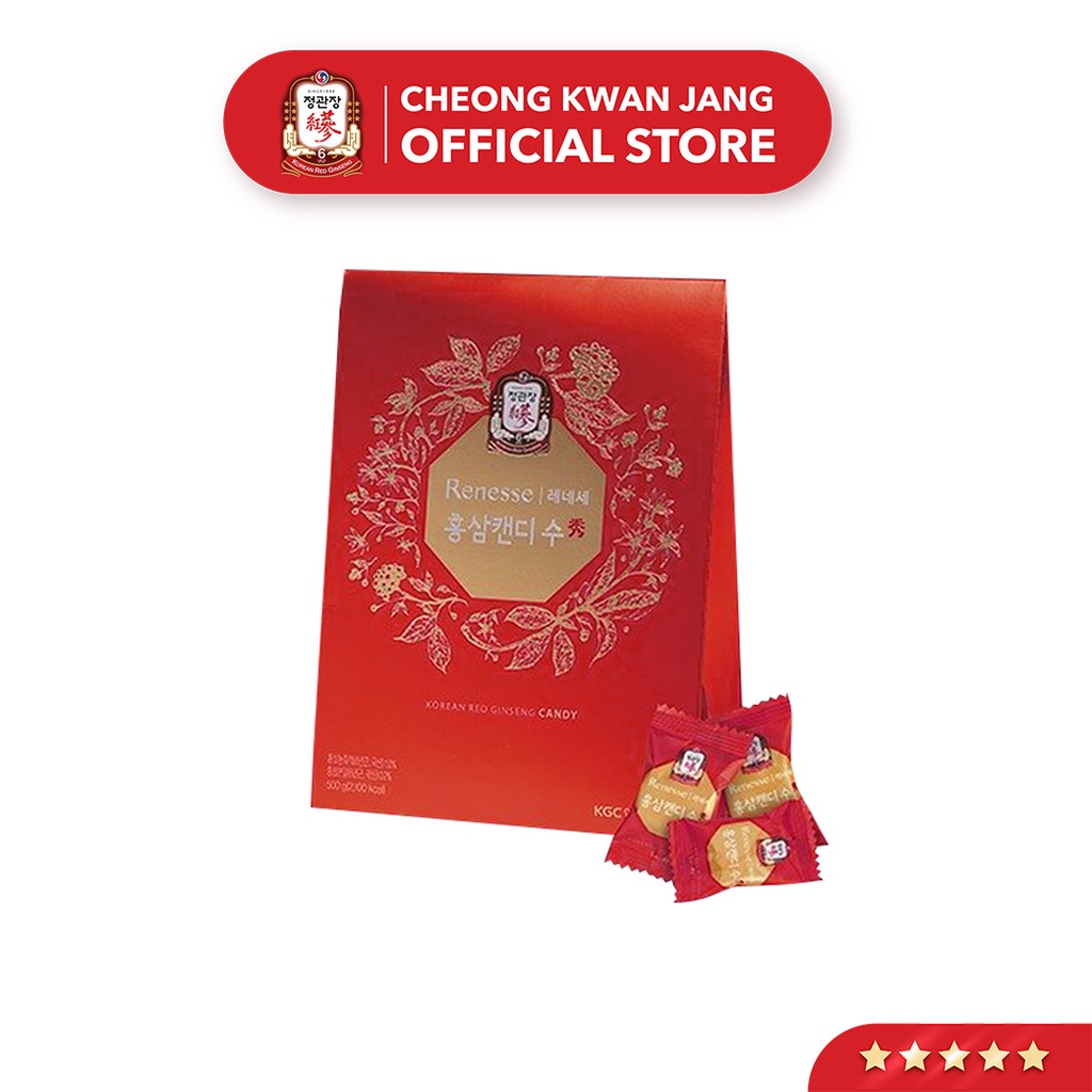 Kẹo Hồng Sâm Hàn Quốc Cao Cấp KGC Cheong Kwan Jang - Ginseng Candy 500g