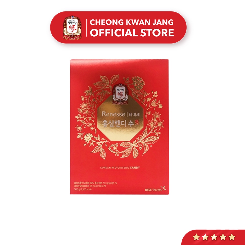 Kẹo Hồng Sâm Hàn Quốc Cao Cấp KGC Cheong Kwan Jang - Ginseng Candy 500g