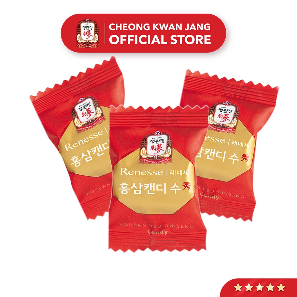Kẹo Hồng Sâm Hàn Quốc Cao Cấp KGC Cheong Kwan Jang - Ginseng Candy 500g