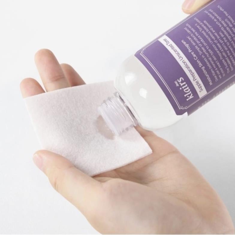 Nước hoa hồng không mùi dưỡng ẩm da và làm mềm da Klairs Supple Preparation Unscented 180ml