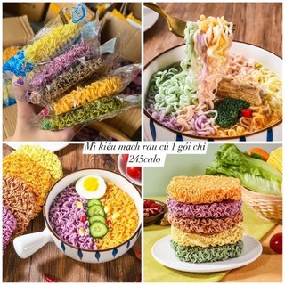 Mì kiều mạch rau củ healthy