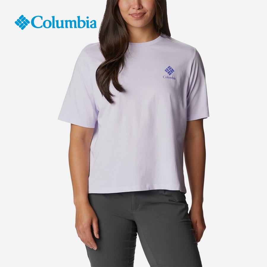 Áo thun ngắn tay thể thao nữ Columbia North Cascades™ Relaxed - 1992082569
