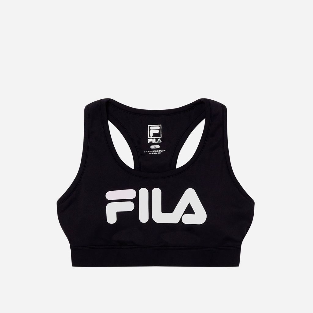 Áo bra thể thao nữ Fila Regular Logo - FW2VTF1016F-BLK