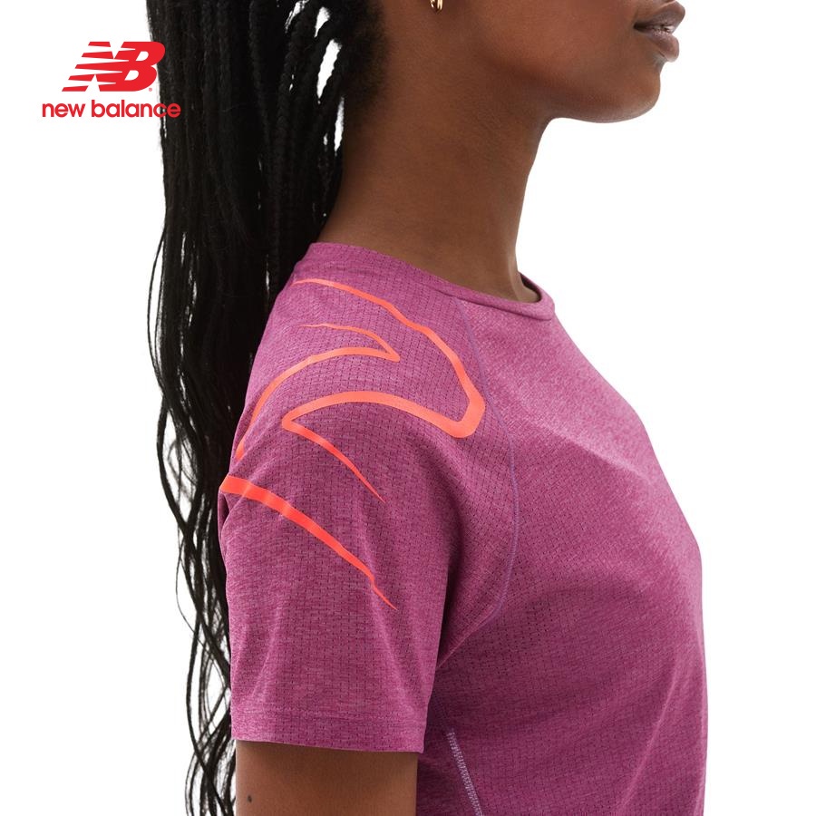 Áo thun thể thao nữ New Balance RUNNING T-SHIRT W RAISINHE - WT21263RNH
