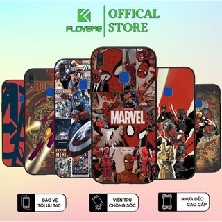 Ốp Lưng Vivo Y91 , Y91c , Y93 , Y95 MARVEL - Chính Hãng Floveme, Silicon Cao Cấp