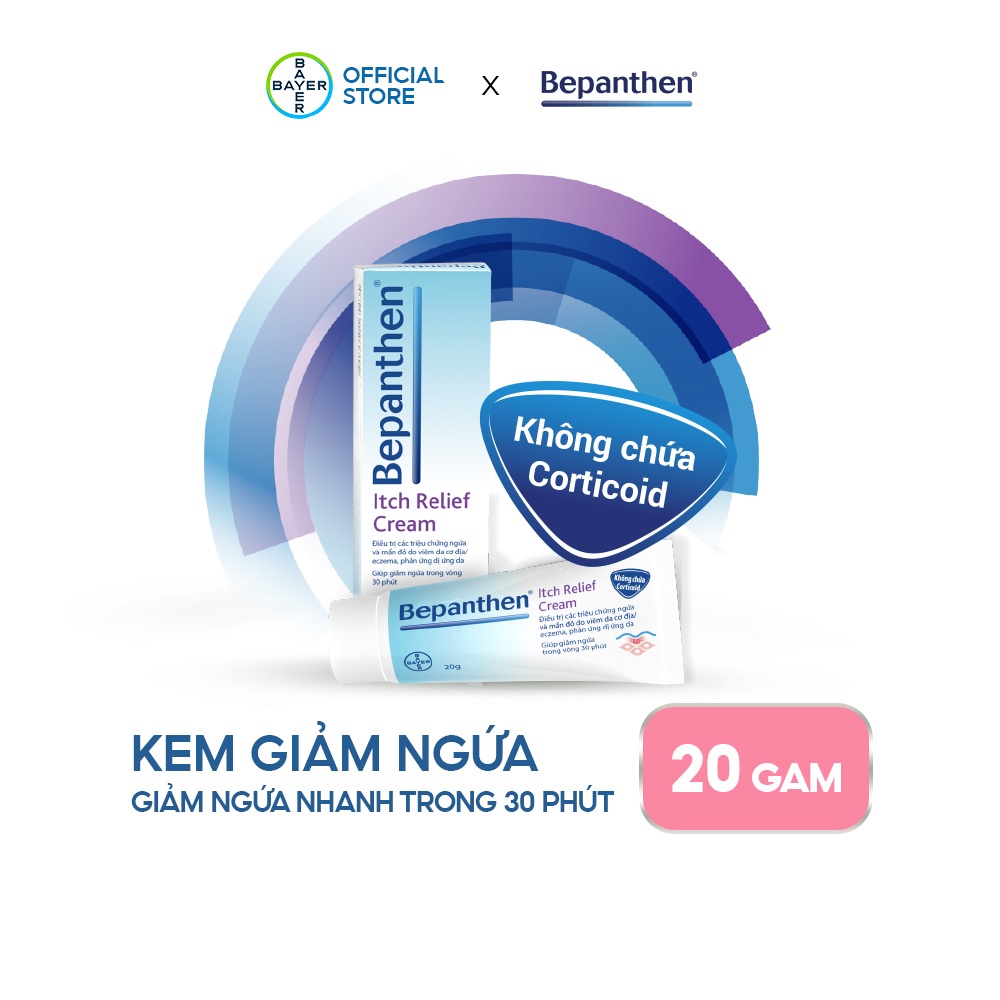 Kem Giảm Ngứa Bepanthen Itch Relief Cream 20G