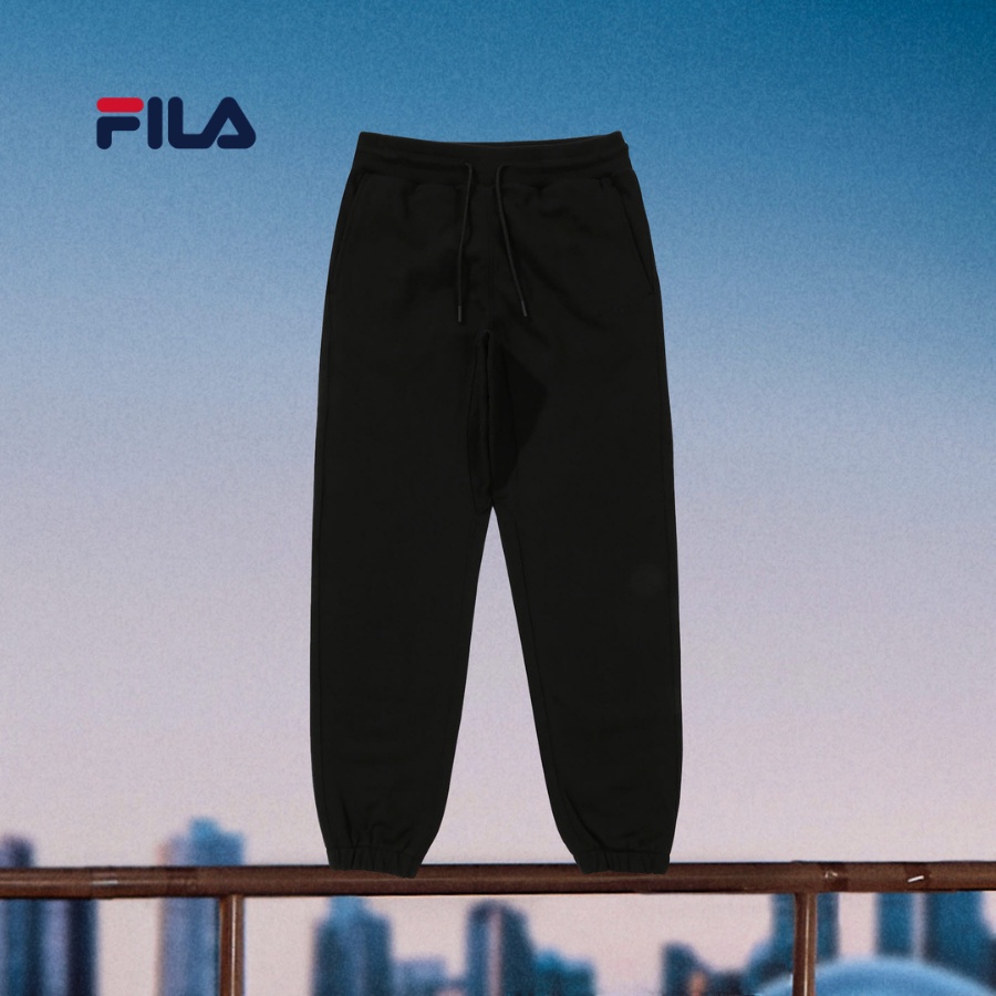 Quần dài thể thao unisex Fila Small Logo - FS2FPD4101X-BLK