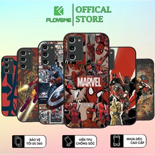 Ốp Lưng Samsung Note 20 Plus , Note 20 Ultra , Note 20+ MARVEL - Chính Hãng Floveme, Silicon Cao Cấp