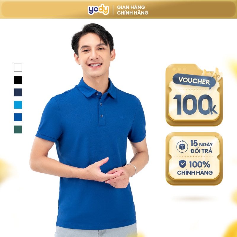 Áo thun polo nam YODY cổ bẻ cao cấp thoáng mát chuẩn form thể thao APM5431
