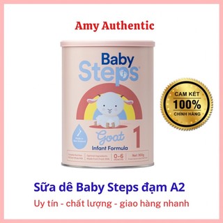  Sữa Dê Baby Steps số 1,2,3,4 xuất xứ New Zealand 900g 