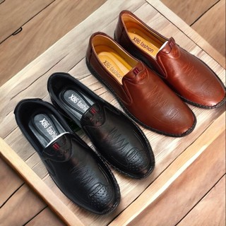 Giày lười giày mọi nam da bò đế cao su mềm dược khâu chắc chắn size từ 38 đến 43 hỗ trợ dổi trả nếu không vừa size