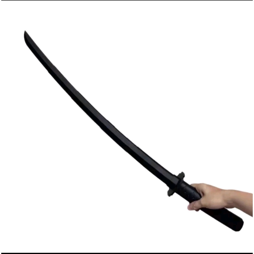 Kiếm nhựa Katana 3D, Tặng kèm 1 Dao vô tri màu ngẫu nhiên 11CM