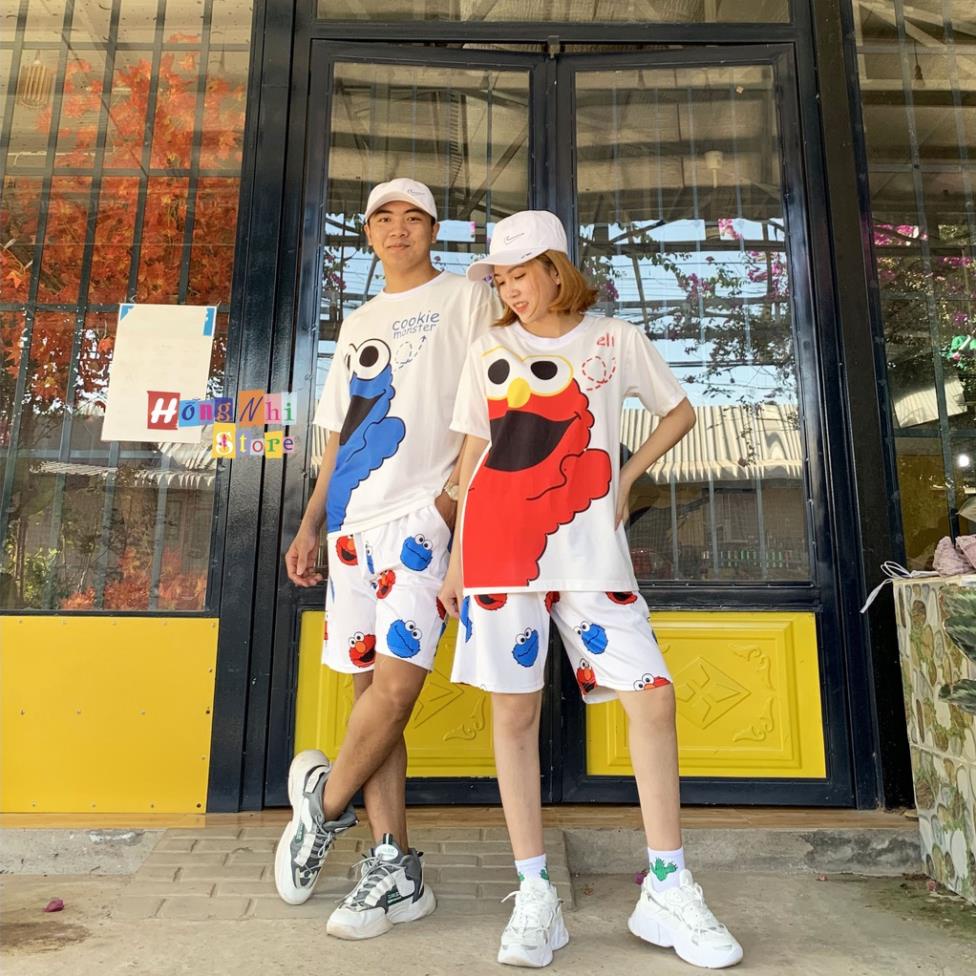 Quần Đùi Hoạt Hình Short Cartoon Oversize Ulzzang Unisex Dáng Rộng Nam Nữ - MM Freeship