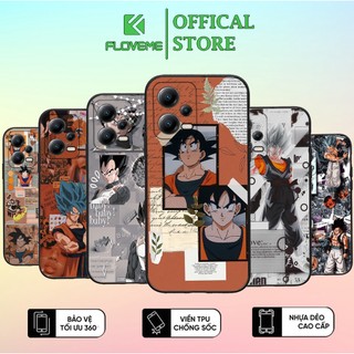 Ốp Lưng Poco X5 , X5 PRO 5G DRAGON BALL - Chính Hãng Floveme, Silicon Cao Cấp