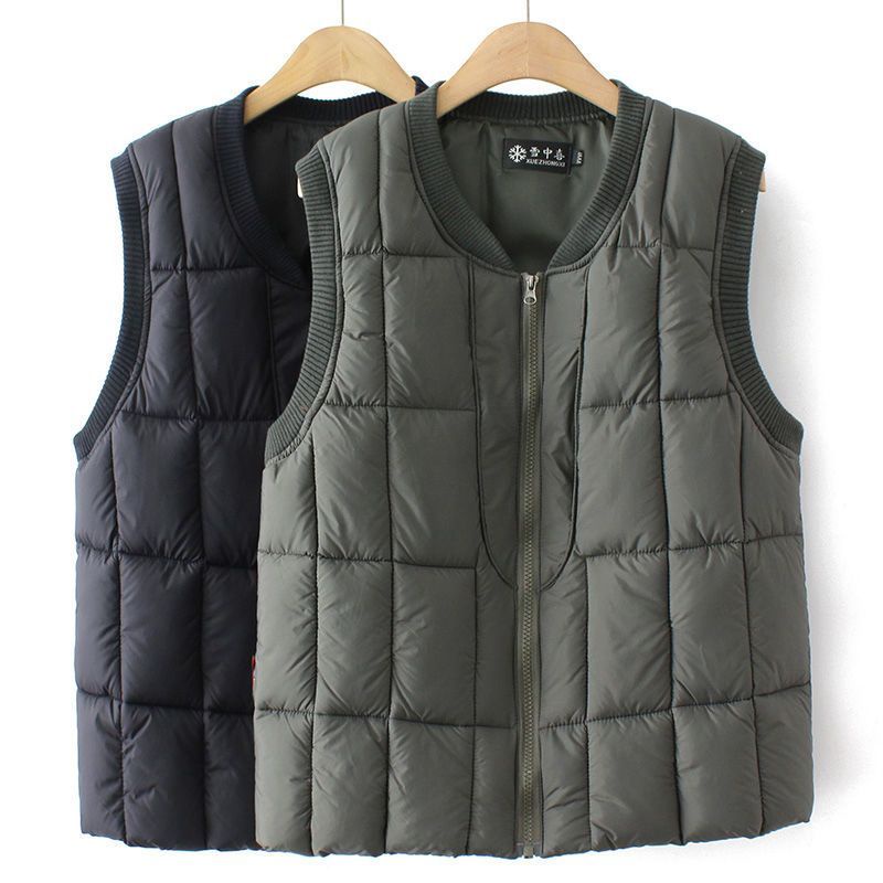 Áo Ghi Lê cotton Giữ Nhiệt Mùa Thu Cho Nam Trung Niên 1023