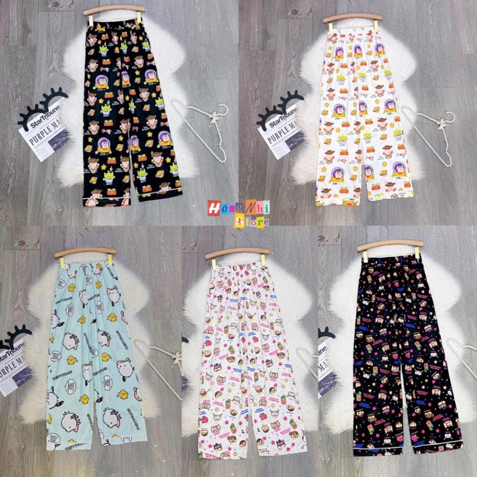 Quần Hoạt Hình Dài Toy Story Shinchan Ống Rộng Cartoon Pant V2 Oversize Ulzzang Unisex - MM TAHAYA Store Freeship