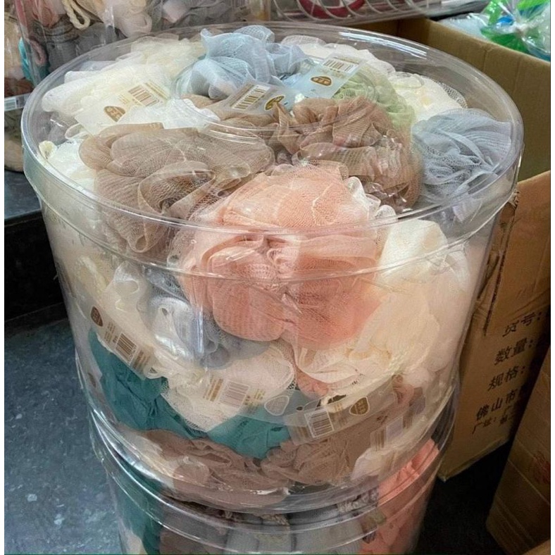 Bông tắm tròn cao cấp