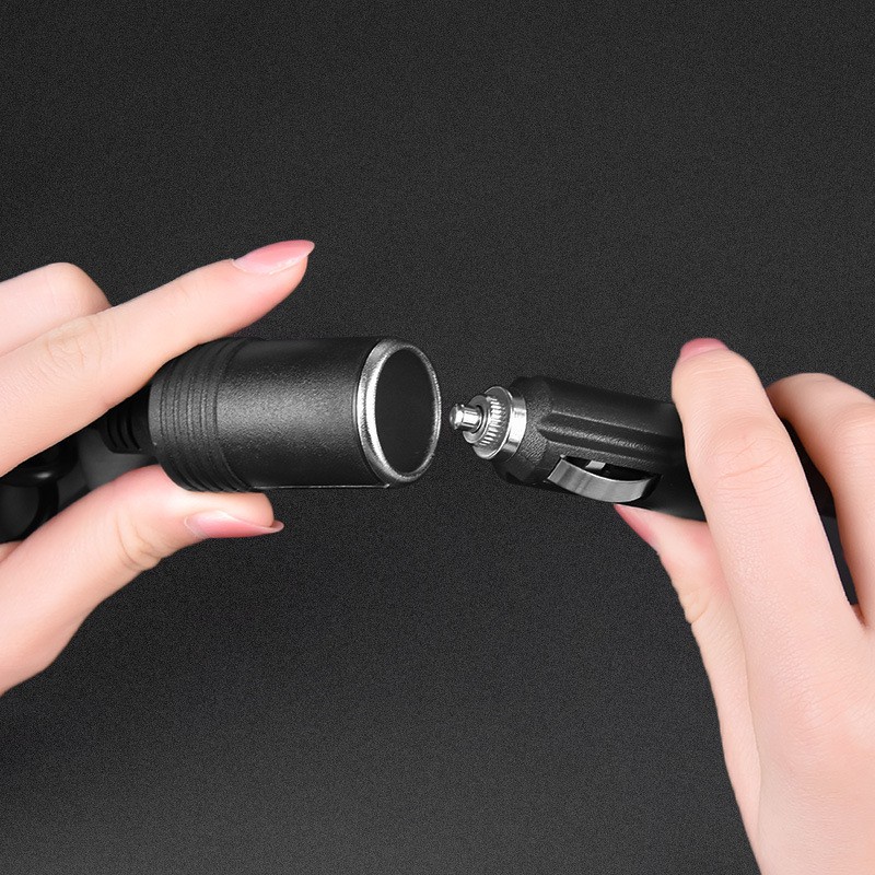 Bộ Adapter Chuyển Đổi Điện AC 220V Sang DC 12V  Dùng Cho Máy Bơm Máy Hút Bụi Ô Tô Xe Hơi