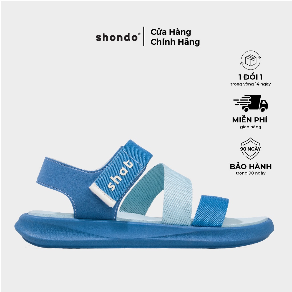 Giày Sandals Unisex Thời Trang Shat S2 Xanh Da Trời Xanh Dương S2M3330