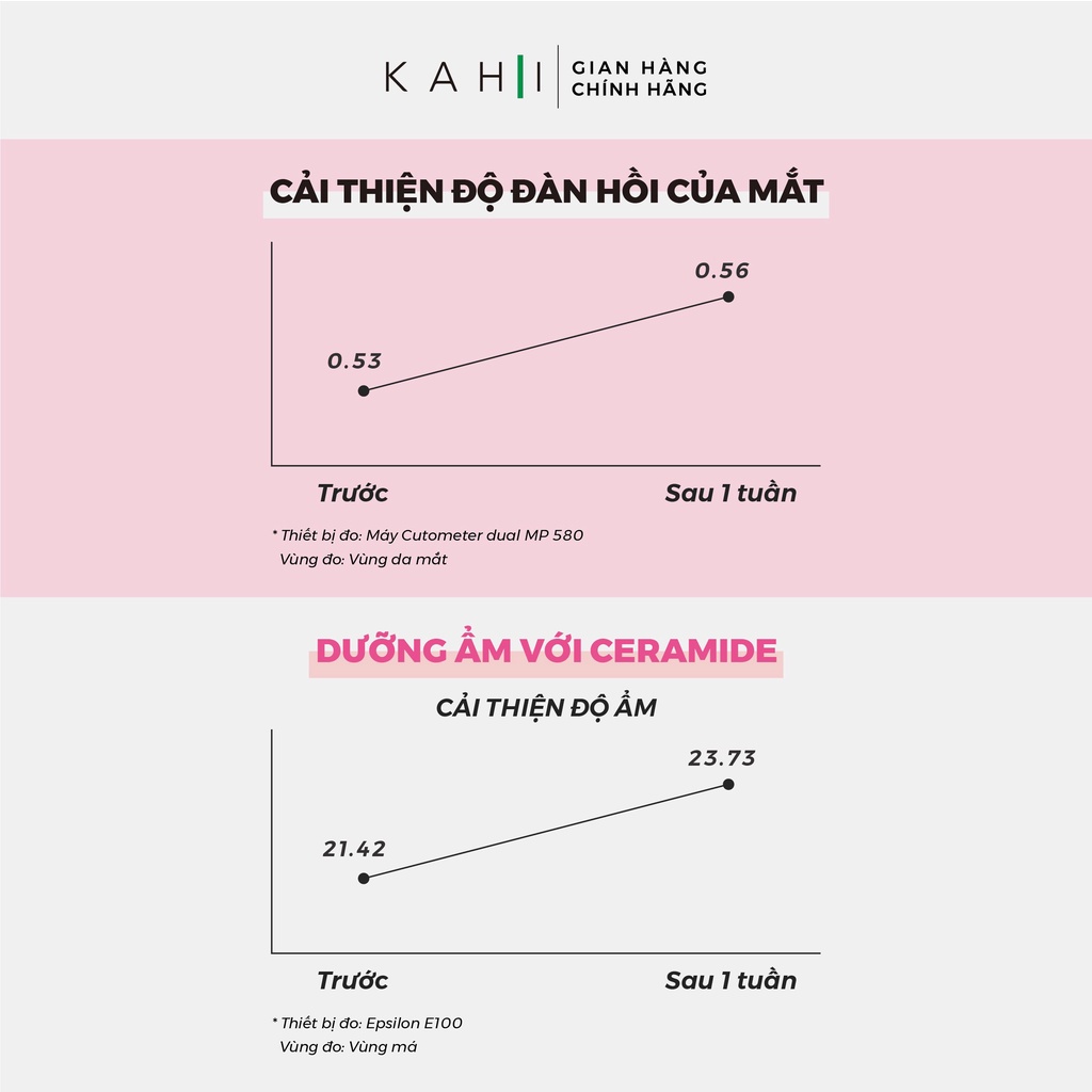 Combo 2 Kem Dưỡng Ẩm, Bắt Sáng Chiết Xuất Ngọc Trai Giúp Da Sáng Mịn, Đàn Hồi KAHI High Lighter Dạng Thỏi 9g