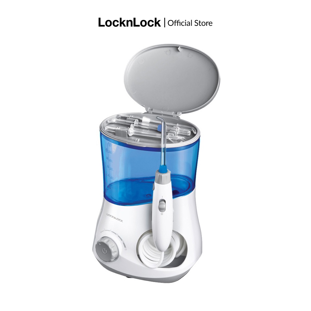 Máy tăm nước Lock&lock, Oral Irrigator, 600ml, Màu xanh dương - ENR111BLU