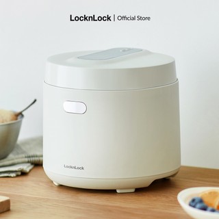 Nồi cơm điện lock&lock bianco smart rice cooker 1l màu ngà ejr364ivy