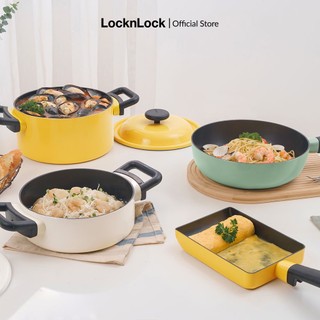 Bộ nồi, chảo, chảo xào locknlock decore