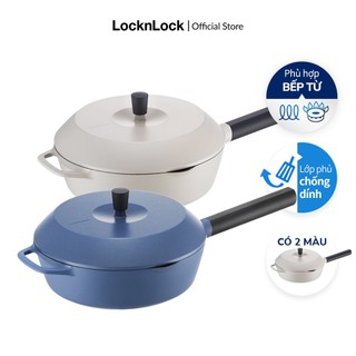 Chảo Lock&Lock Master Deep Pan LMD1245 có nắp 24cm