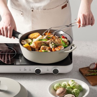 Chảo Lock&Lock Master Deep Pan LMD1245 có nắp 24cm