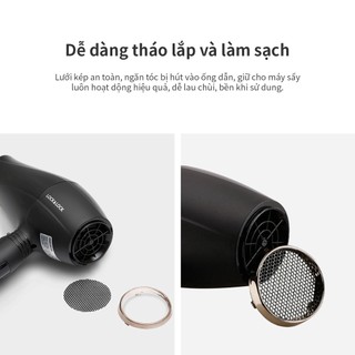 Máy sấy tóc Lock&Lock màu đen 220-240V ENA146BLK