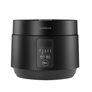 Nồi cơm điện Lock&Lock Compact Rice Cooker 1.2L màu đen EJR346BLK