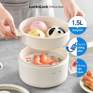 Nồi điện đa năng Lock&lock Electric multi pot 1.5L màu ngà EJP436IVY