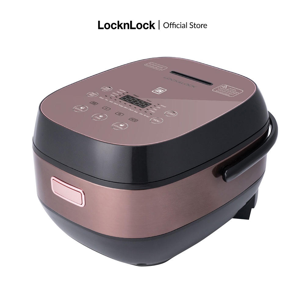 Nồi cơm điện Lock&Lock Digital Rice Cooker 1.5L Màu vàng EJR546