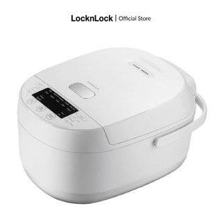 Nồi cơm điện lock&lock electric rice cooker 1l màu trắng ejr311wht